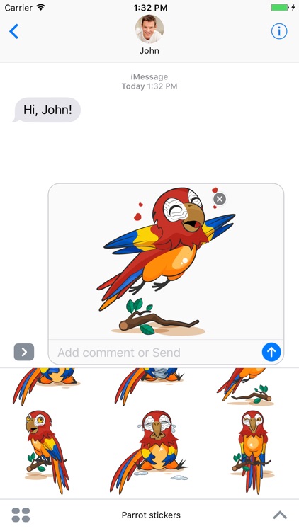 Parrot - Stickers for iMessage