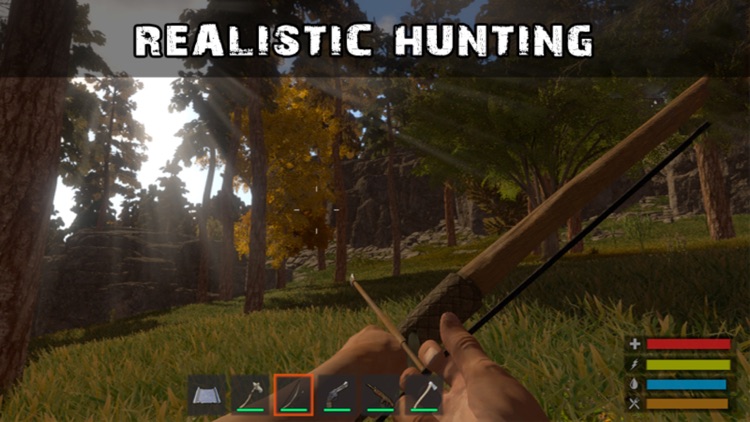 Survival Crafting Forest Hunter screenshot-3