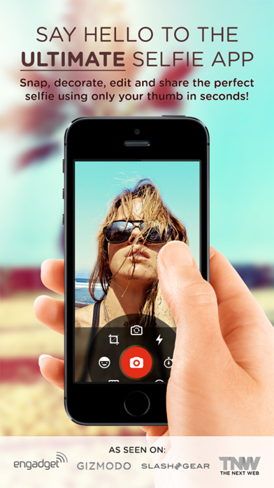 Selfie Cam App: Take PERFECT selfies every time! screenshot