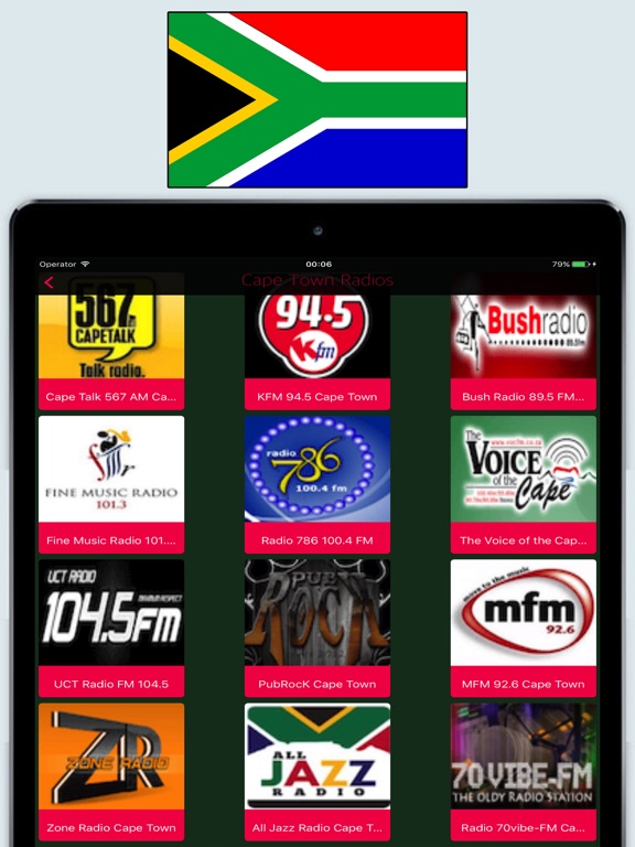 Radio South Africa FM / Radio Stations Online Live screenshot 2