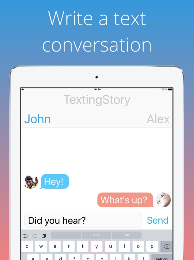textingstory chat story maker