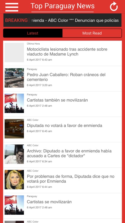 Top Paraguay News