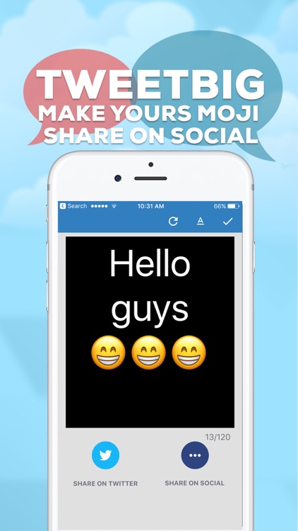 TweetBig - share social