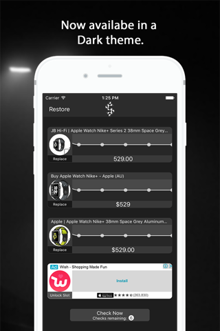 PriceTRACK - náhled