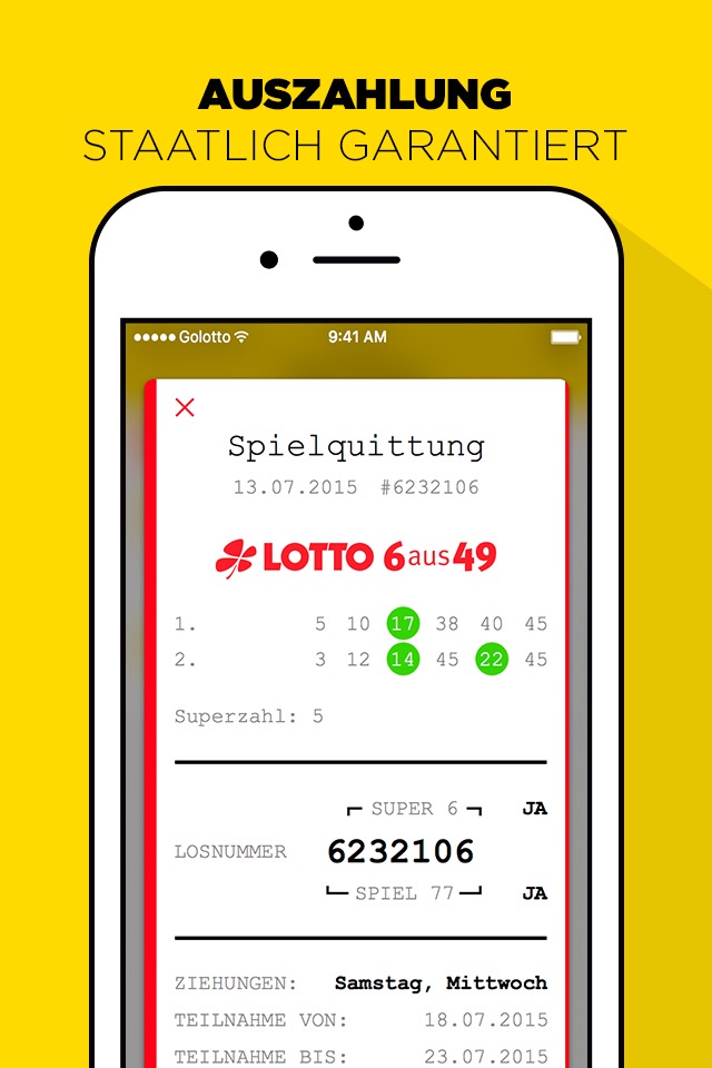 Lotto und EuroJackpot spielen screenshot 4