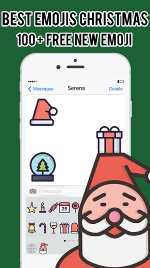 Christmas Emoji Stickers - Happy New Year 2017 Pro(圖3)-速報App