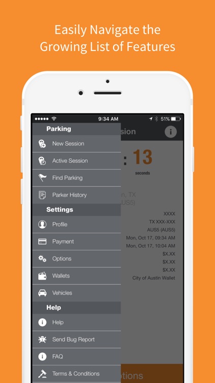 ParkX - Mobile Payments For Parking screenshot-4