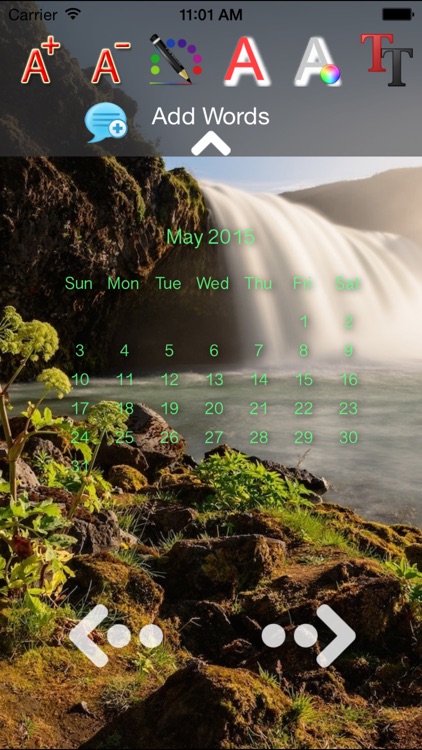 Calendar Wallpaper Studio screenshot-3