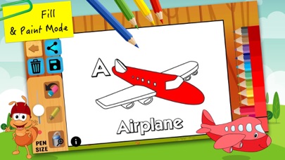 How to cancel & delete ABC coloring pages painting for kids learning from iphone & ipad 2