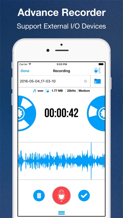 Recorder App Pro - Audio Recording and Cloud Share