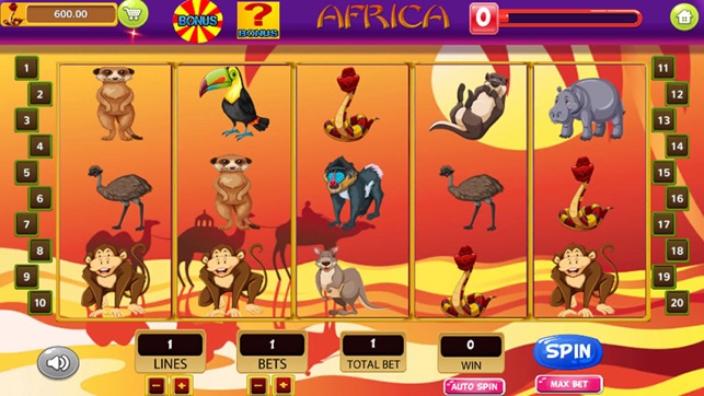 Africa Wild Slot Machine