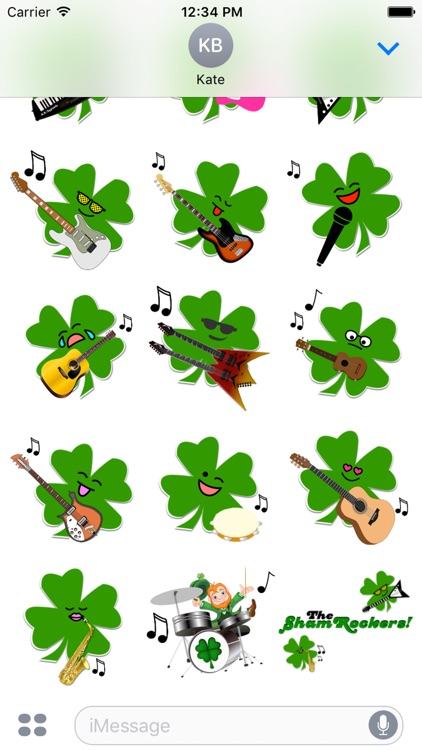 ShamRockers!: Animated Stickers