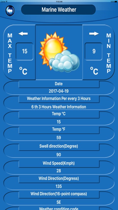 Marine Weather Forecast Screenshot 3