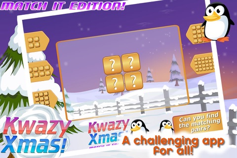 Christmas Games Xmas Challenging Matching Pairs screenshot 2