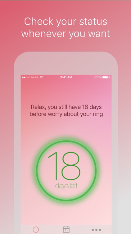 Contraceptive Ring Tracker