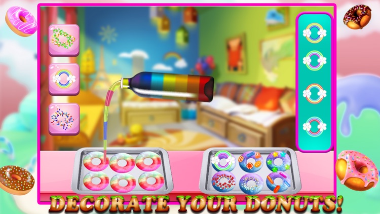 Rainbow Donuts Makers – Baking Chef screenshot-3