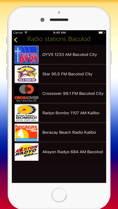 Radio Philippines FM - Live Radio Stations Online screenshot 3