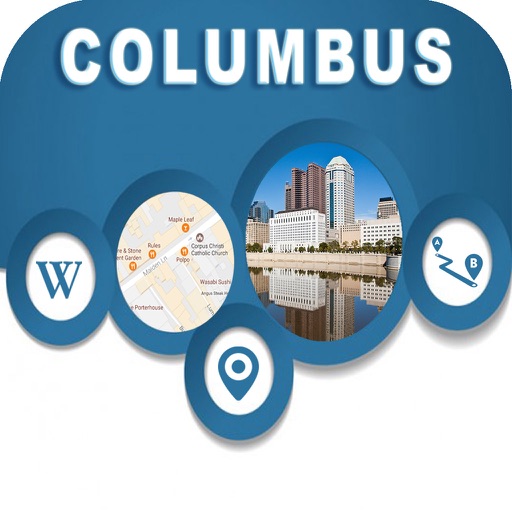 Columbus OH Offline City Maps Navigation icon