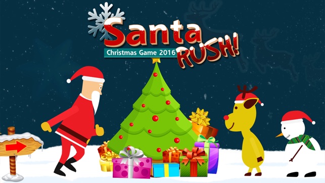 Santa Rush Christmas Game(圖1)-速報App