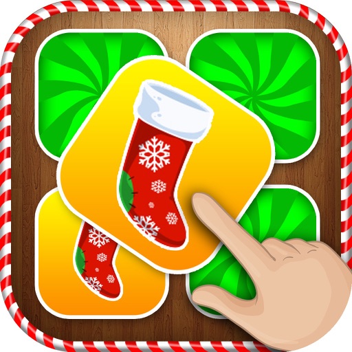 Christmas Stocking Matching Cards - Christmas Game icon