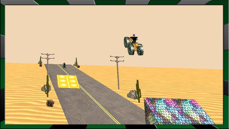 Most Reckless Quad Bike Racing Simulator in Desert screenshot-4