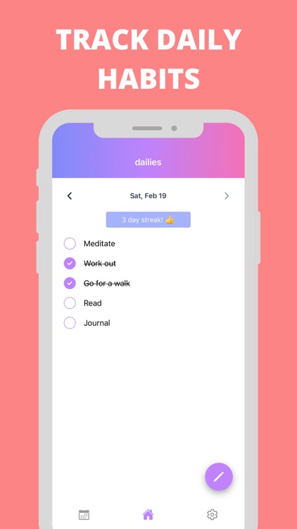 Dailies - Daily Habit Tracker