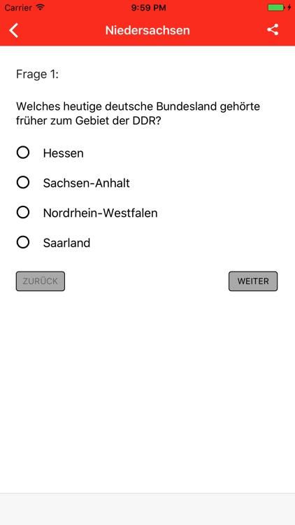 Einbürgerungstest Niedersachsen