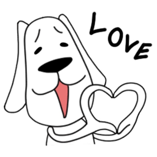 Mr.Dog Funny Animated Stickers icon