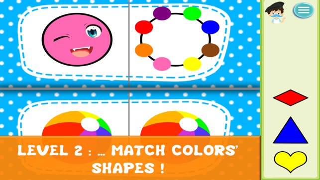 Shapes and colors smile to smart children playing(圖5)-速報App