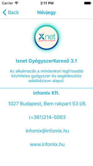 Ixnet GyógyszerKereső(圖5)-速報App