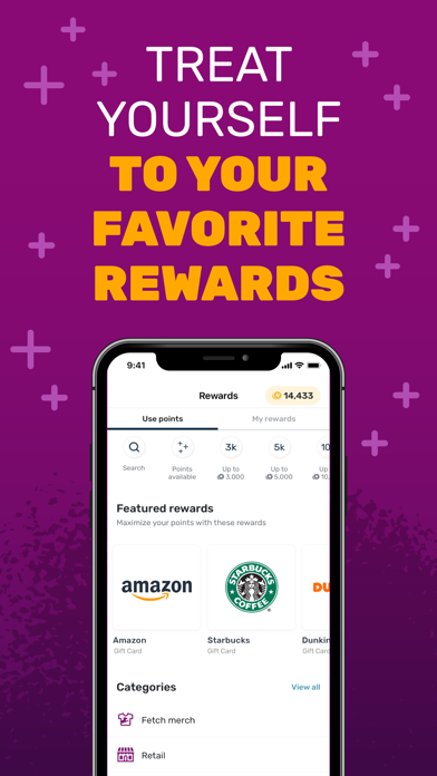 Fetch Rewards iphone images