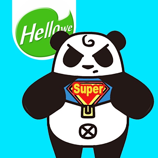 Hellowe Stickers: Black and White Panda