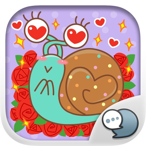 MOOMOO , the lovely snail Stickers By ChatStick icon