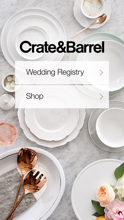 Crate & Barrel: Wedding Registry, Furniture, Decor