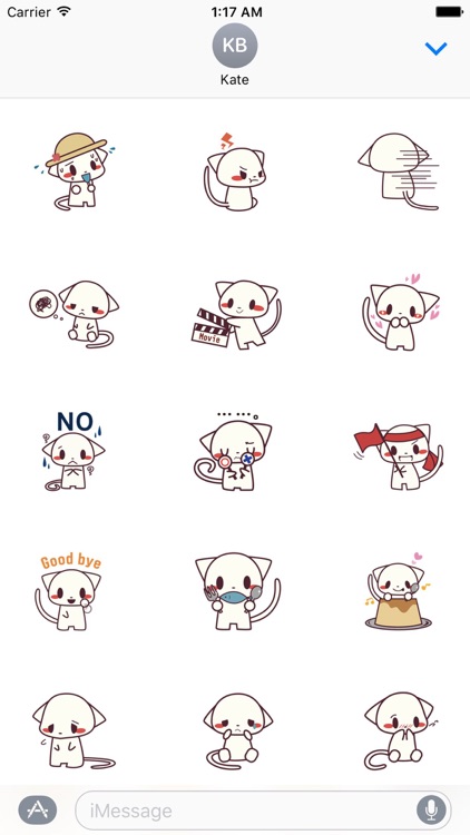 Cat The Best Cute Gift Sticker