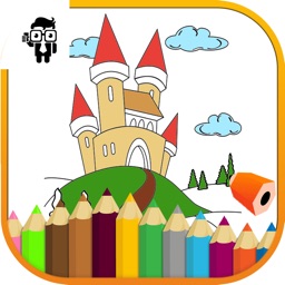 Castle Kids Coloring Book