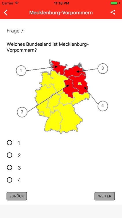 Einbürgerungstest Mecklenburg-Vorpommern