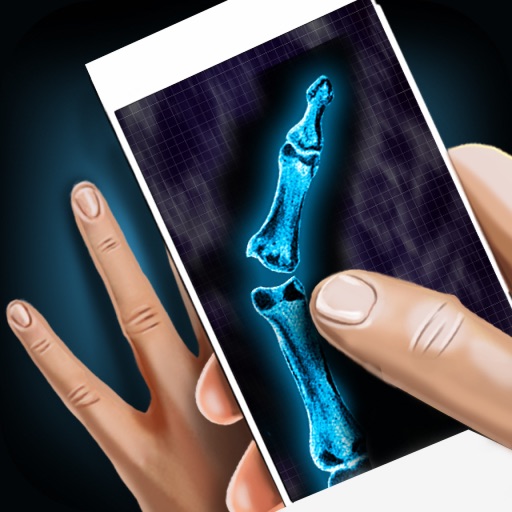 Simulator X-Ray Fingers Joke iOS App