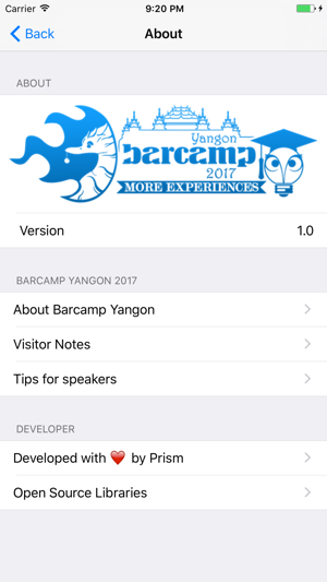 Barcamp Yangon 2017(圖1)-速報App