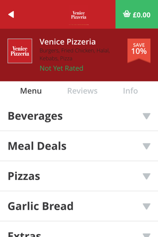 Venice Pizzeria screenshot 2