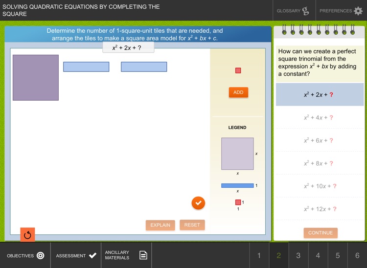 Solve Quad Eq's by Compl. Sq.