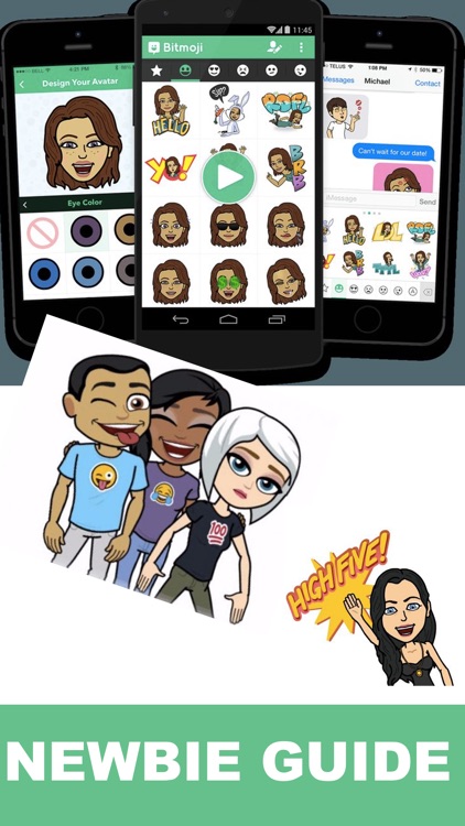 Guide for Bitmoji Keyboard - Personal Avatar Emoji