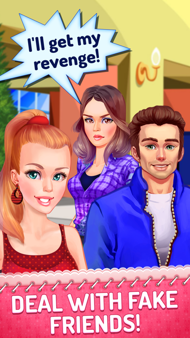 How to cancel & delete Love Story Games: College from iphone & ipad 4