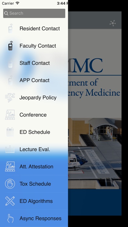 Department of Emergency Medicine at UMMC