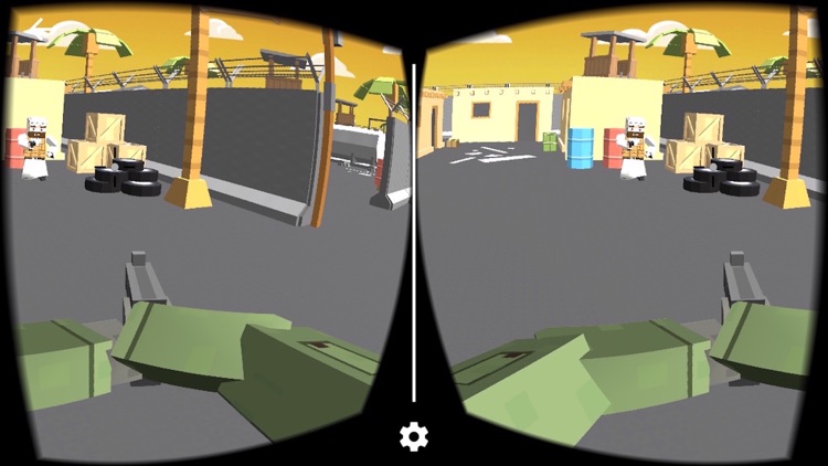 VR Blocky Battles Fight : For Virtual Reality