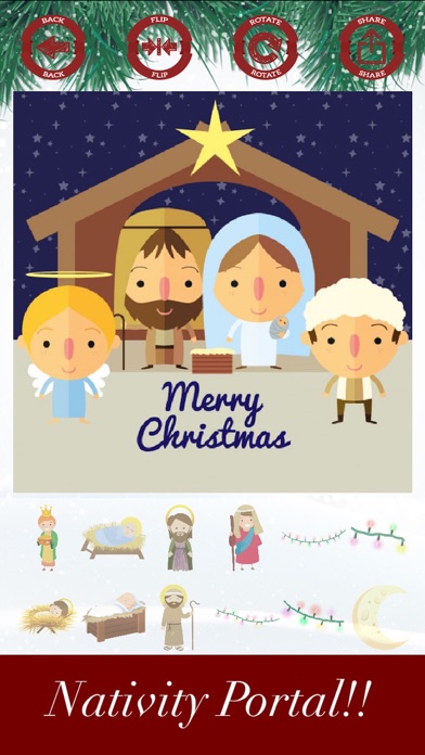 How to cancel & delete Decorate and create your nativity portal from iphone & ipad 4