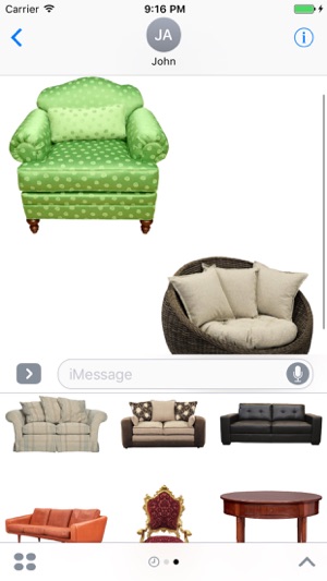 Furniture Stickers Pack