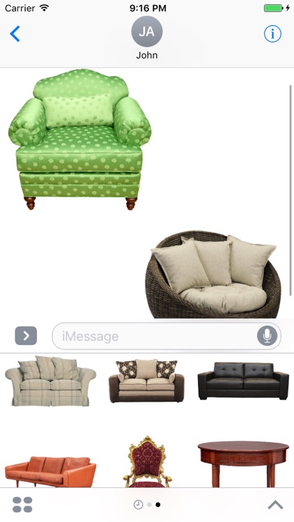 Furniture Stickers Pack