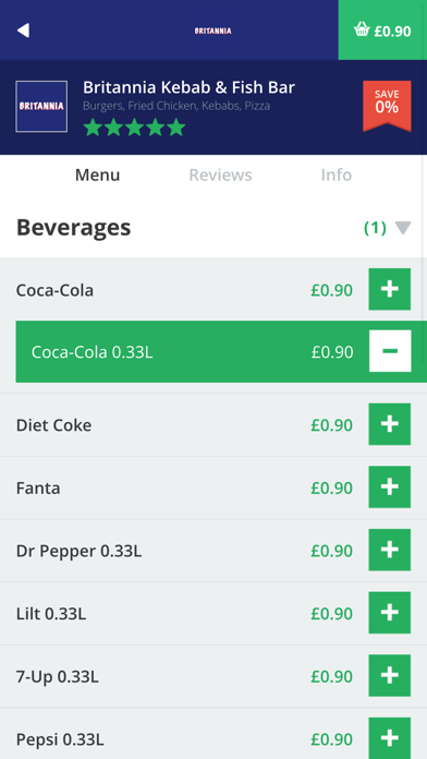 How to cancel & delete Britannia Kebab & Fish Bar from iphone & ipad 4