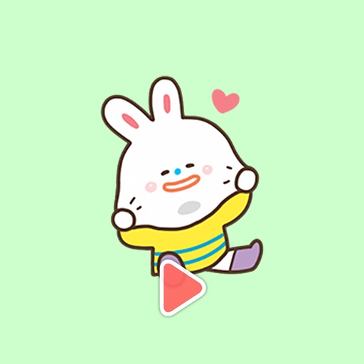 Cooky Bunny - Animated GIF Stickers icon